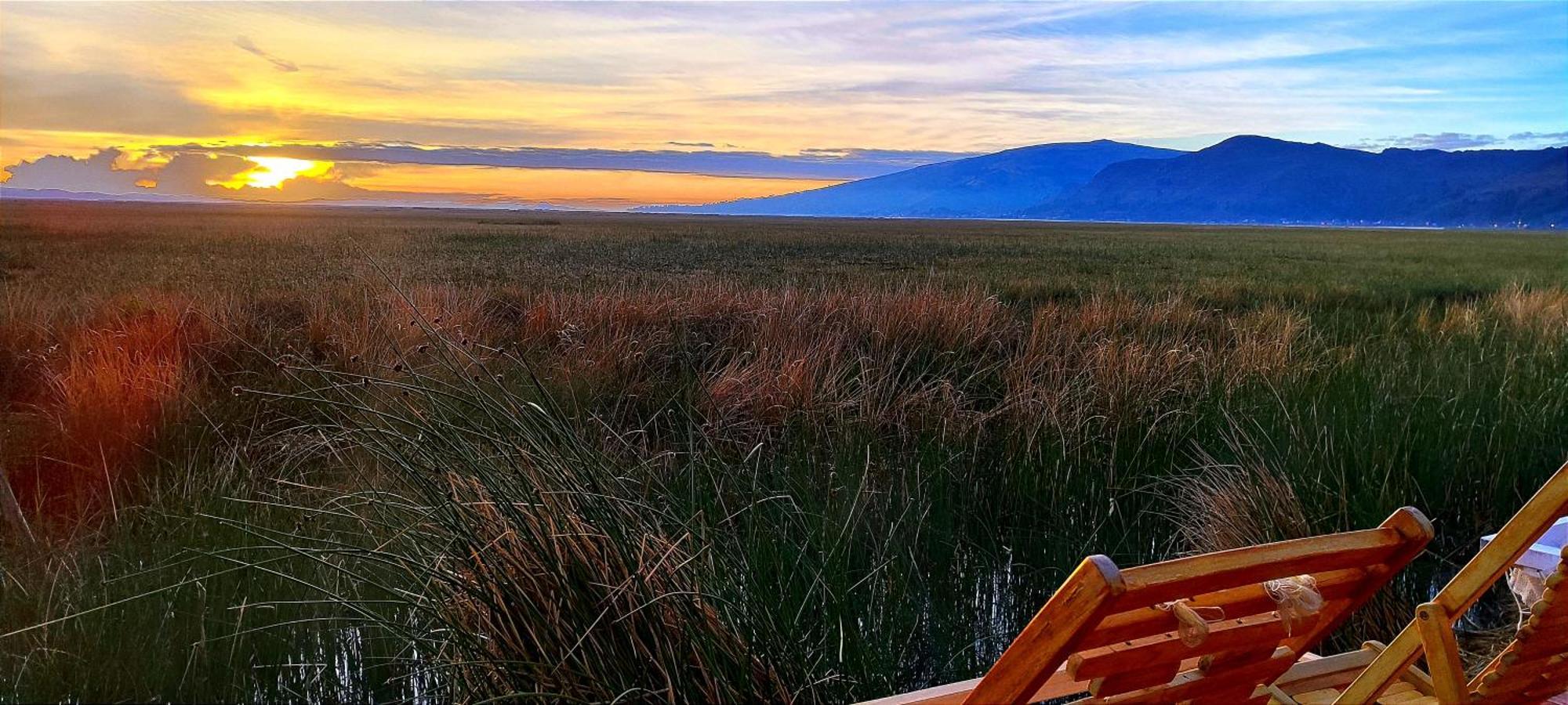 Los Uros Puno Exteriör bild